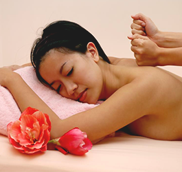 Massage with Body Scrub